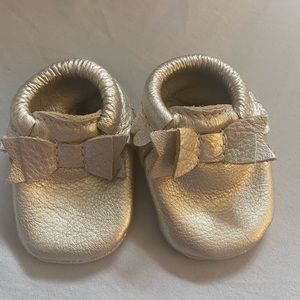 Freshly Picked Gold Mocs Size 1